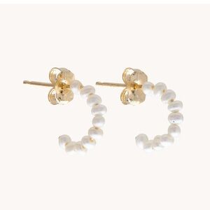 ✨ Catbird Baby Pearl Hoops - Gently Used! ✨